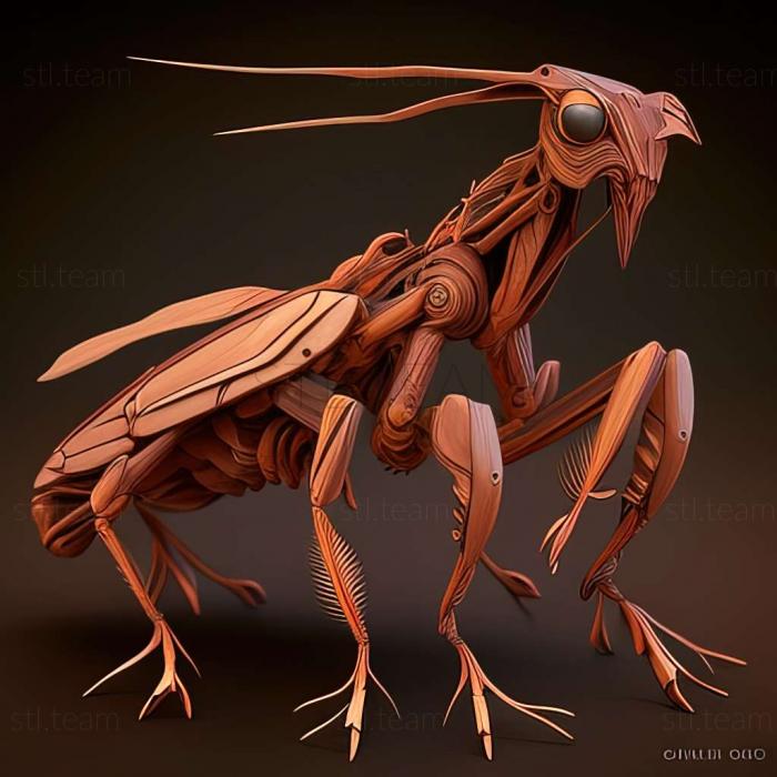 3D model Rasnichneumon gracilis (STL)